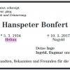 Bonfert Hanspeter 1934-2017 Todesanzeige